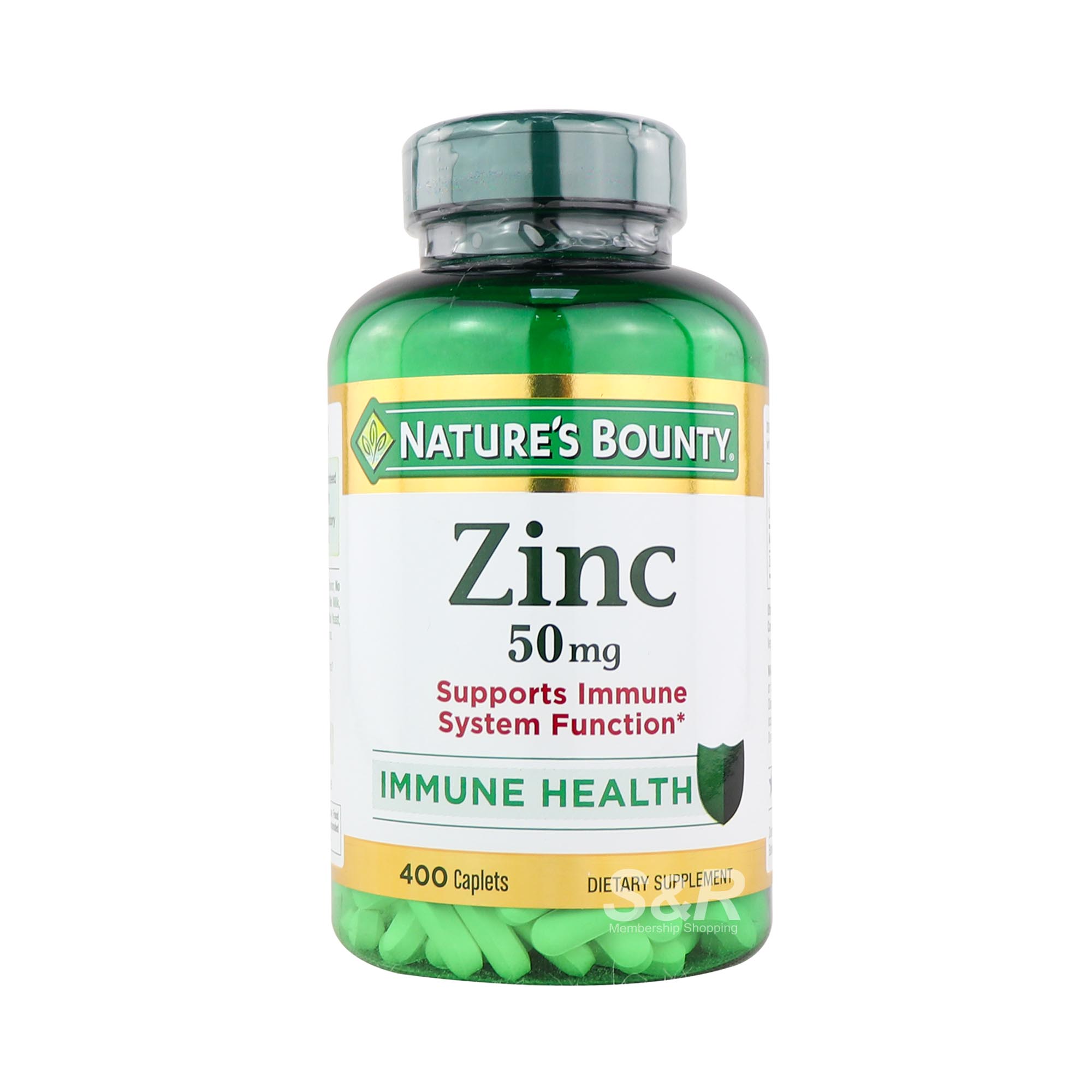 Nature's Bounty Zinc 50mg 400pcs Nature's Bounty Zinc 50mg 400pcs